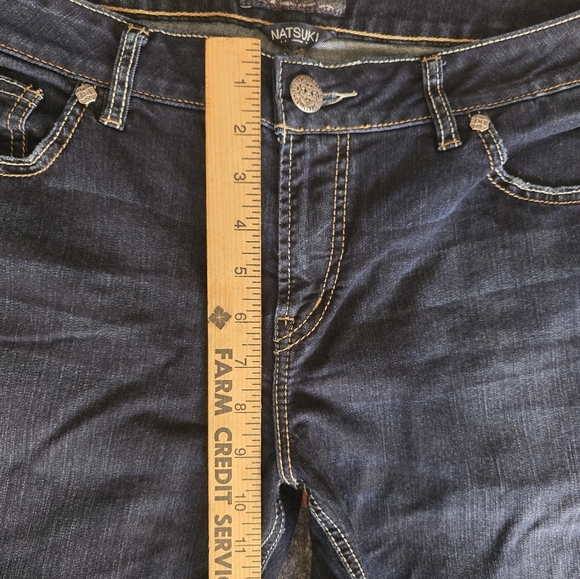 Silver Jeans Natsuki Dark Wash 36/37 Bootcut Jean Denim Womens - Picture 9 of 9